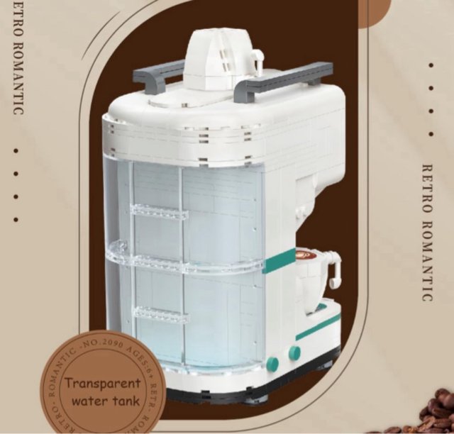 Kit de Bloques de construcción de cafetera