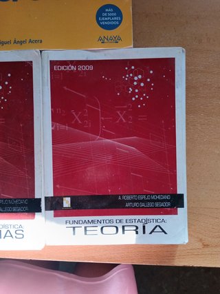 Libros de estadídtica y programación
