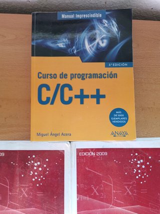 Libros de estadídtica y programación