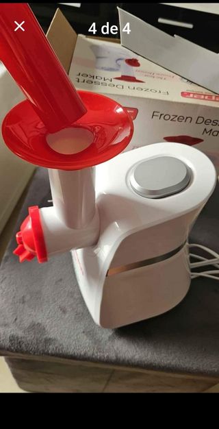 Maquina para hacer helado de frutas