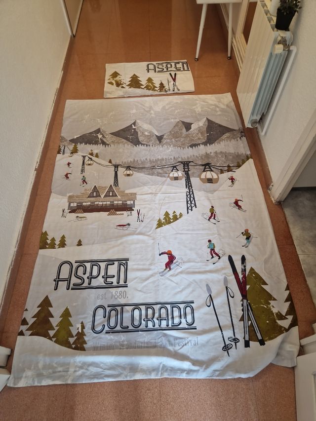 Funda nórdica individual reversible