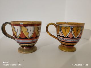 Ceramica Rubboli, 2 boccali acqua Fiuggi