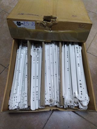 Guía cajones muebles