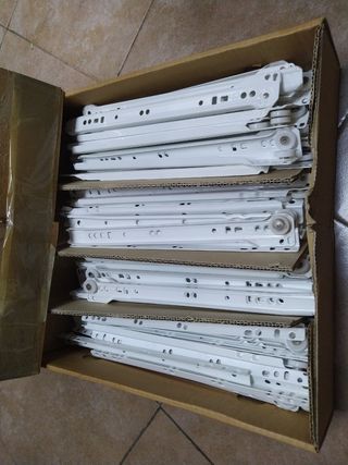 Guía cajones muebles