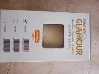 Copridivano trapuntato due posti