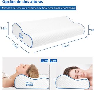 Almohada Viscoelastica Cervical