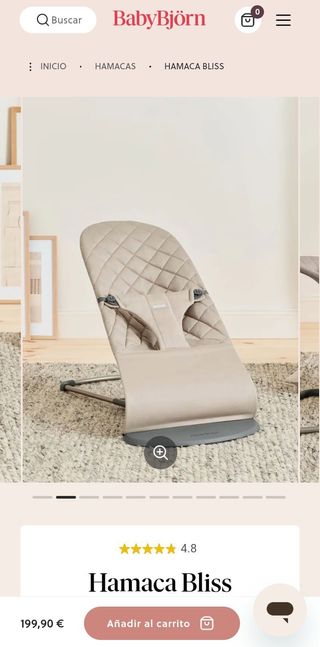 Hamaca Bliss Babybjorn