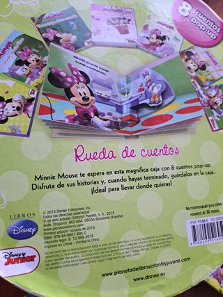 Minnie Mouse. Rueda de cuentos: 8 cuentos pop-up