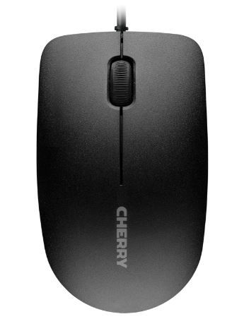 Mouse CHERRY MC 1000 con Cable negro