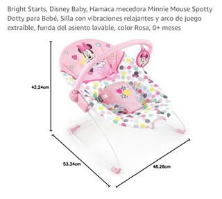 Hamaca mecedora Minnie mouse
