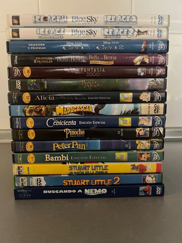 Peliculas Disney DVD “preguntar precio”