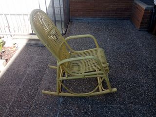 Sillón de mimbre 