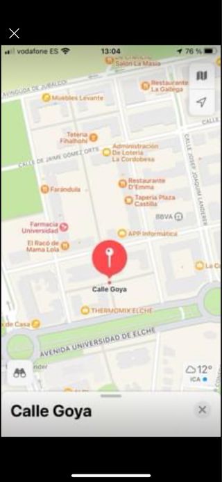 Garaje en alquiler