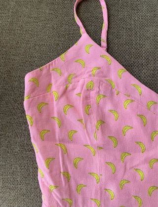 Mono corto rosa de Zara