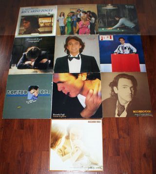 Raccolta Album Riccardo Fogli ( 10 LP )