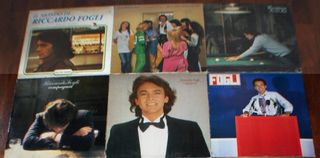 Raccolta Album Riccardo Fogli ( 10 LP )