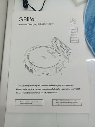 Aspiradora robótica GB Life modelo MY-549A
