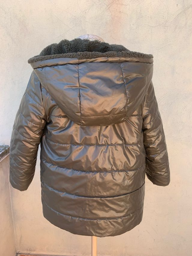 Abrigo borreguillo verde oliva Mayoral Talla 12 añ