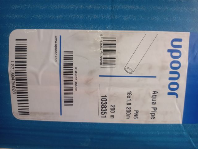 TUBERIA WIRSBO PEX 200m UPONOR