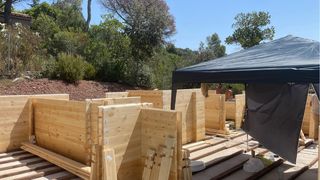 Montaje de casas prefabricadas