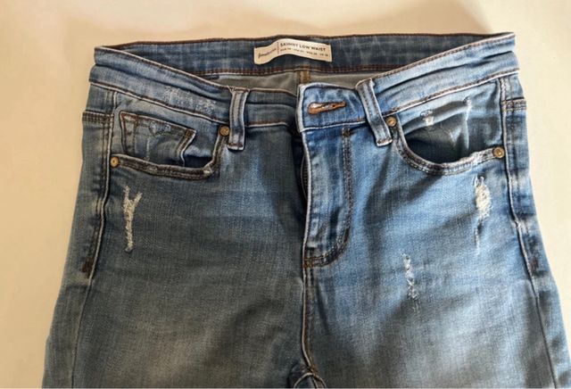 Jeans skinny low waist