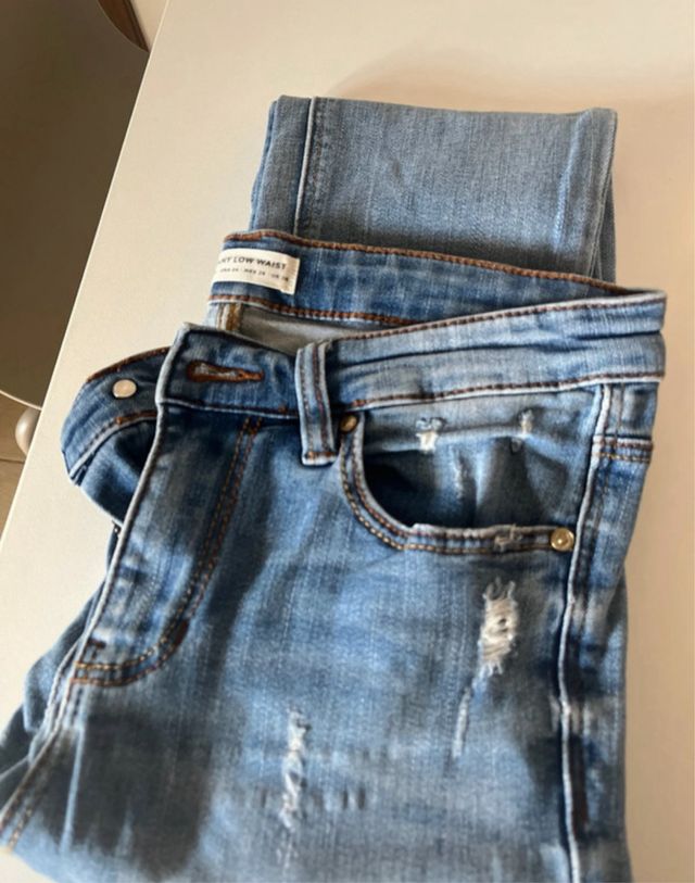 Jeans skinny low waist