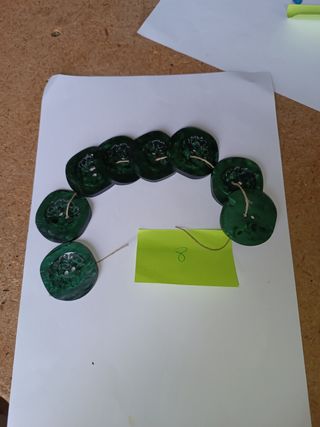 Botones grandes antiguos/ vintage años 60