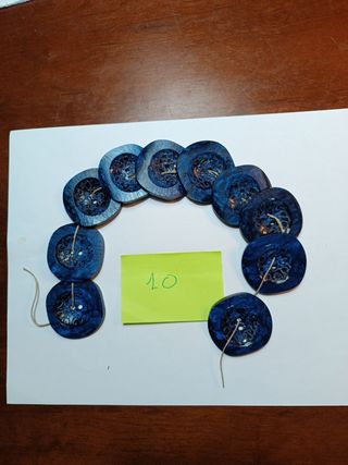 Botones grandes antiguos/ vintage años 60