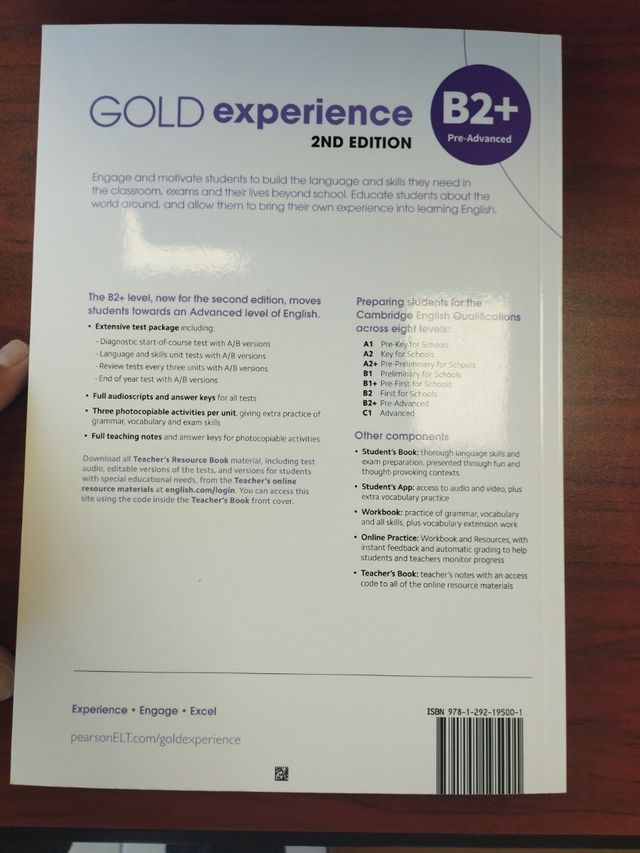 Gold Experience 2nd Edition B2+ Teacher's Resource Book (Gold Experience)