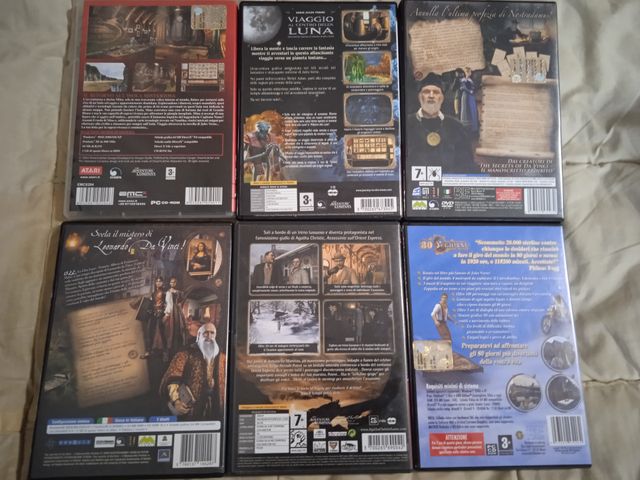 lotto Pc Games Dvd Cd Rom Avventure Grafiche Vintg