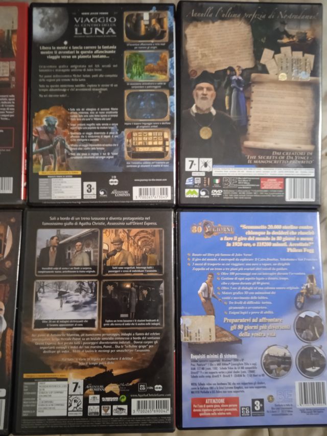 lotto Pc Games Dvd Cd Rom Avventure Grafiche Vintg