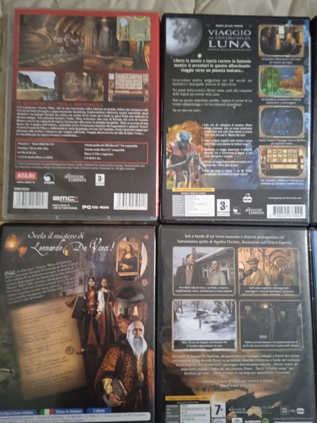 lotto Pc Games Dvd Cd Rom Avventure Grafiche Vintg