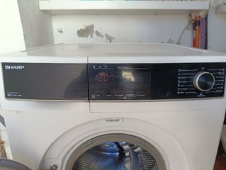 Lavadora Sharp 8k. Bombo averiado