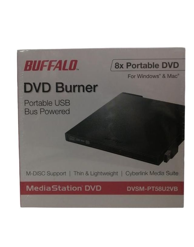 Buffalo DVSM-PT58U2VB-EU - Grabadora DVD