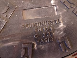 Tapa fundición redonda C250