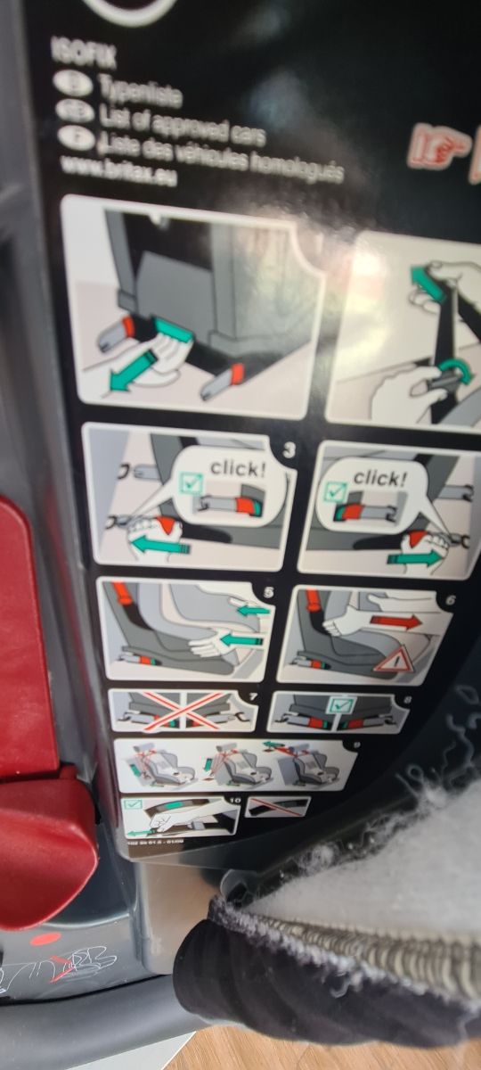 Silla coche bebe grupo 1. Römer duo