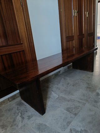 Banco de Madera. Interior o Exterior.