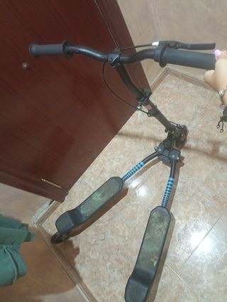 Patinete doble regulable en altura 