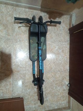 Patinete doble regulable en altura 
