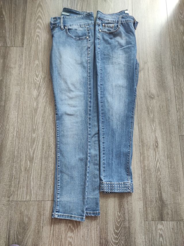 PANTALONES TEJANOS MUJER