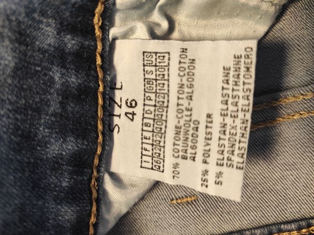 PANTALONES TEJANOS MUJER