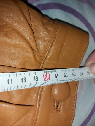 Cazadora de cuero para otoño