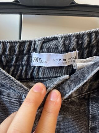 pantaloni neri bambina