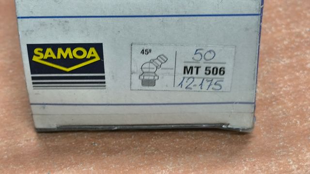 ENGRASADORES M12×1'75 EN 45° SAMOA