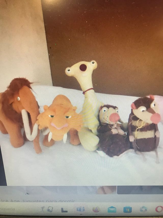 peluches ice age