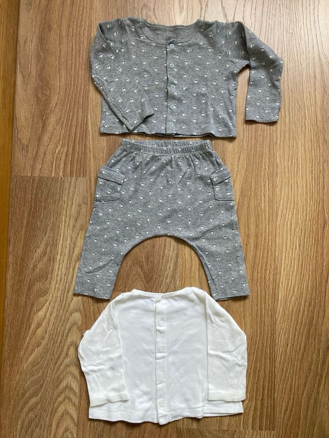 Conjunto bebe (3 piezas)Petit Bateau