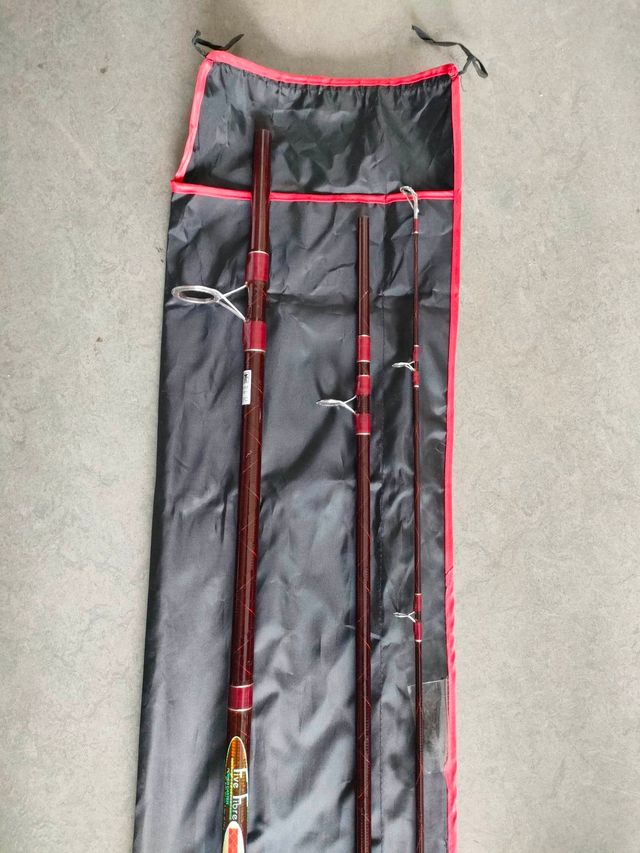 Cana de pesca de três partes Nova