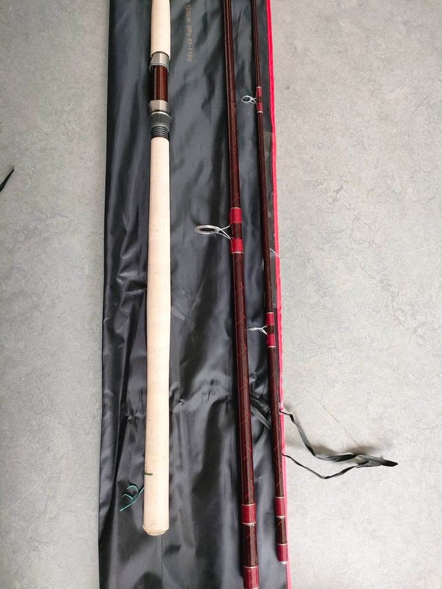 Cana de pesca de três partes Nova