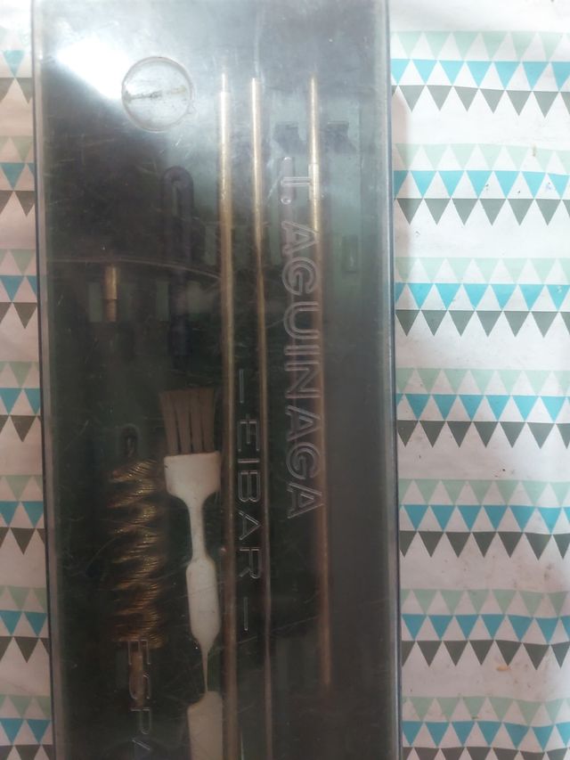 Limpiador de escopeta y pistola.