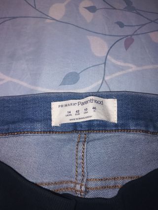 Pantalon vaquero premama